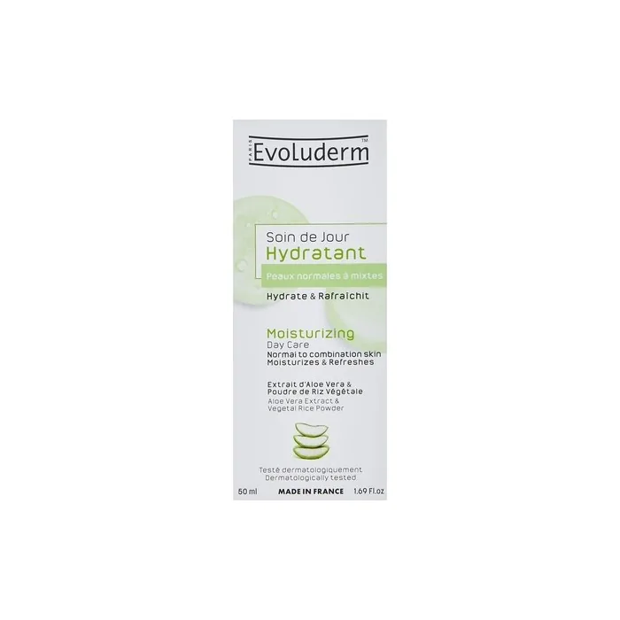 Evoluderm Moisturizing Day Cream for Normal to Combination Skin 50ml