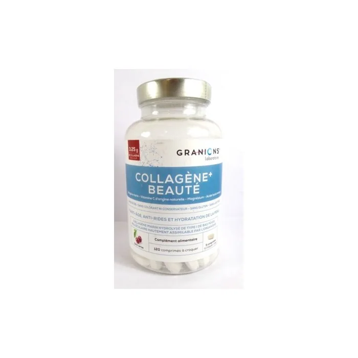 Granions Collagen + Beauty Cherry Flavor 120 Tablets