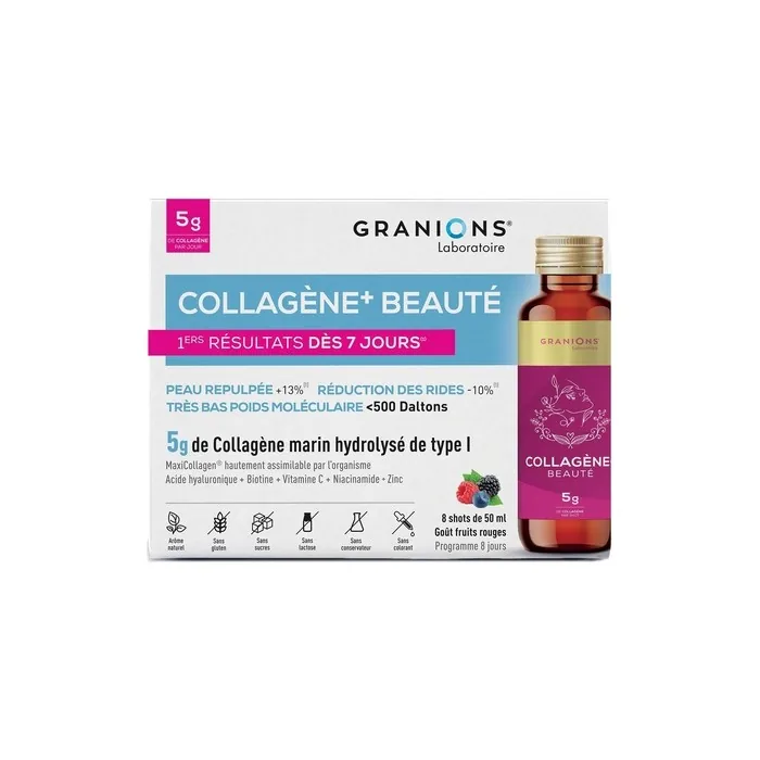Granions Marine Collagen with Hyaluronic Acid and Vitamin C Shot