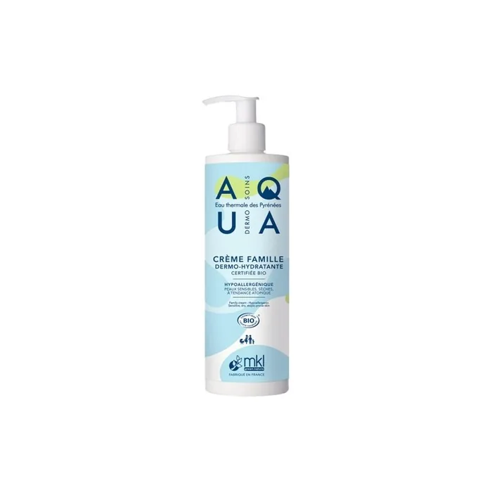 Mkl Green Nature Aqua Family Cream Dermo-Moisturising Organic 400ml