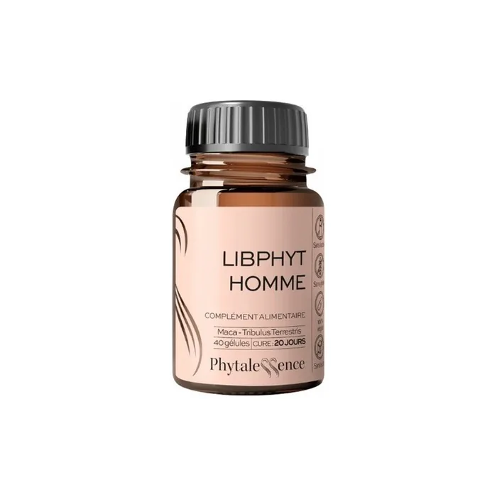 Phytalessence Libphyt Homme Dietary Supplement for Recovery 40 Capsules