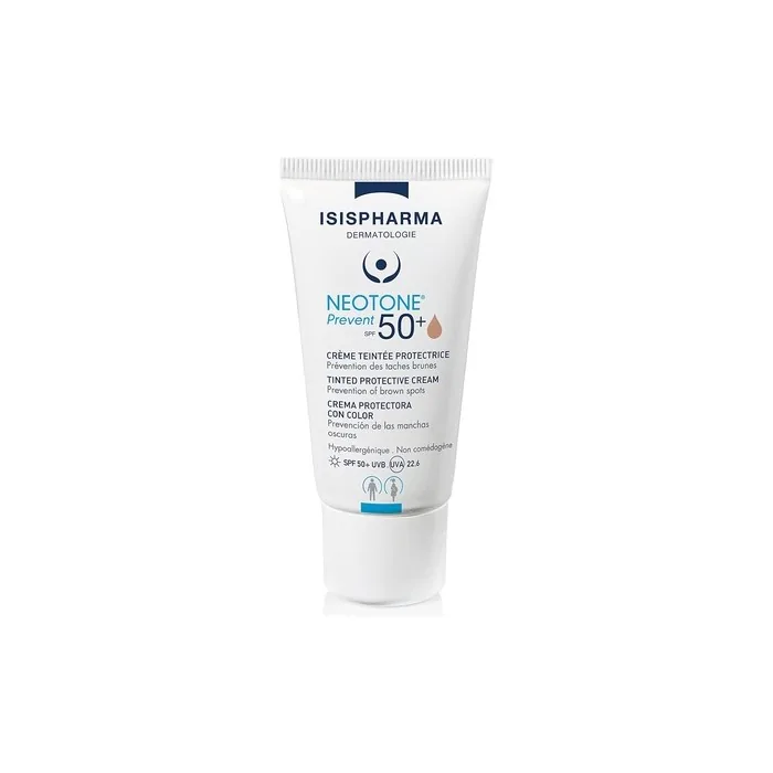 Isispharma Neotone Radiance Prevent SPF 50+ Tinted Moisturizer for Face
