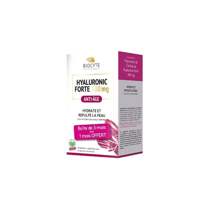 Biocyte Hyaluronic Forte 300 Mg 60 Capsules 1 Month Offer