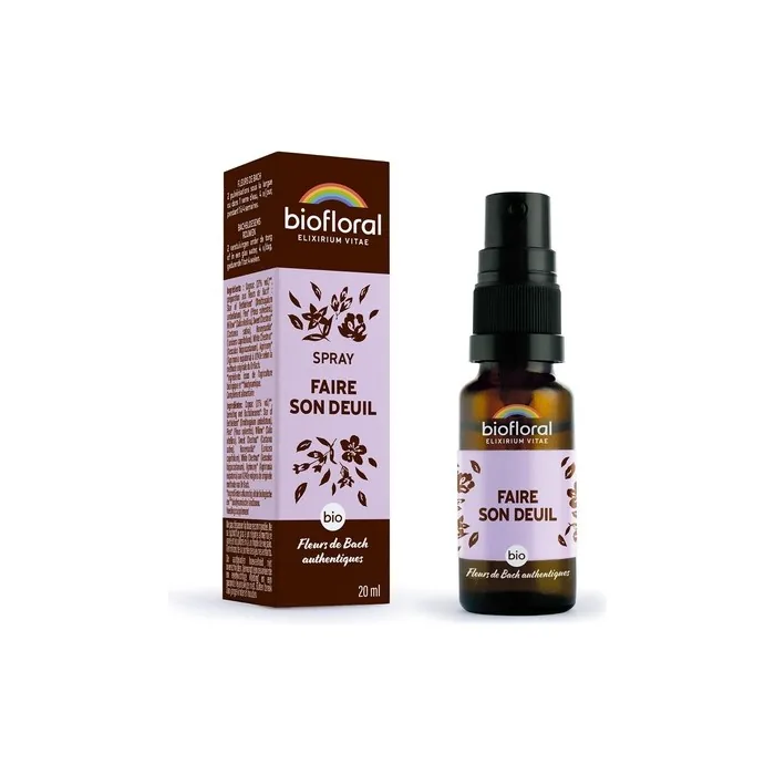 Biofloral Mourning Bio Demeter Spray 20ml Inner Peace Authentic Bach