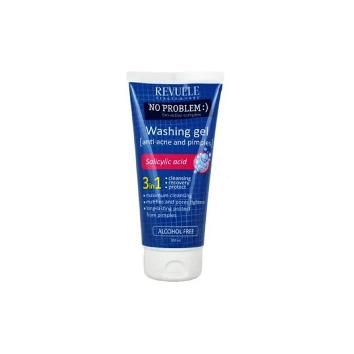 Revuele 3 in 1 Anti Acne Cleansing Wash Gel with Salicylic Acid 200ml
