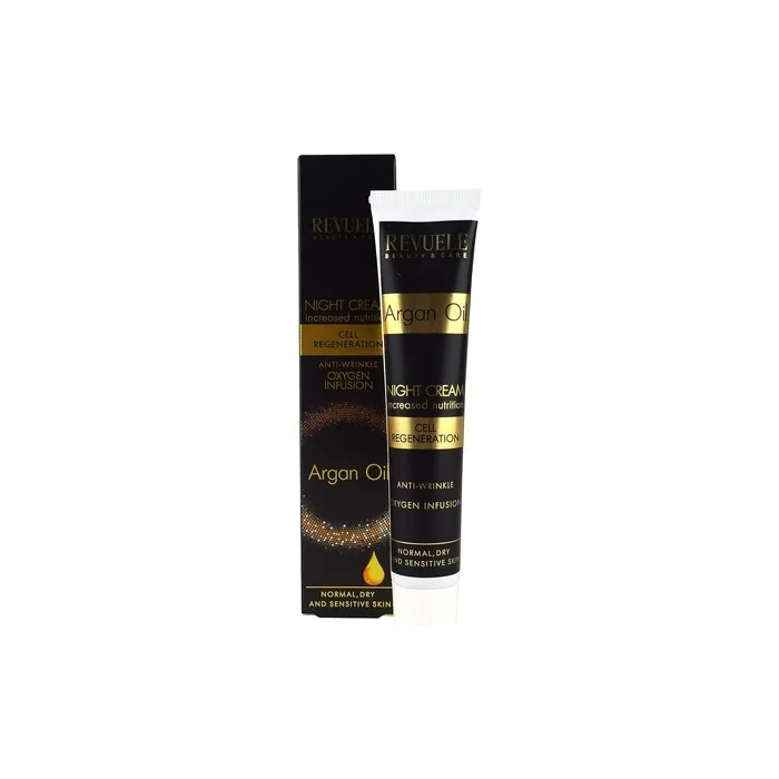 Revuele Argan Oil Cell Regeneration Oxygen Infused Night Cream 50ml