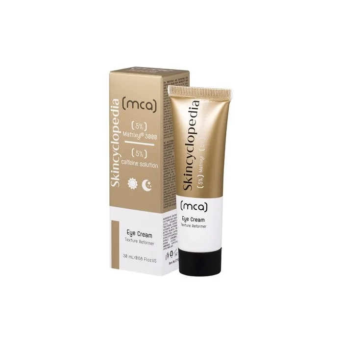 Skincyclopedia Caffeine Eye Cream with Matrixyl Dark Circles and Puffy Eyes Treatment - Anti Aging Anti Wrinkle Eye Bags Remover