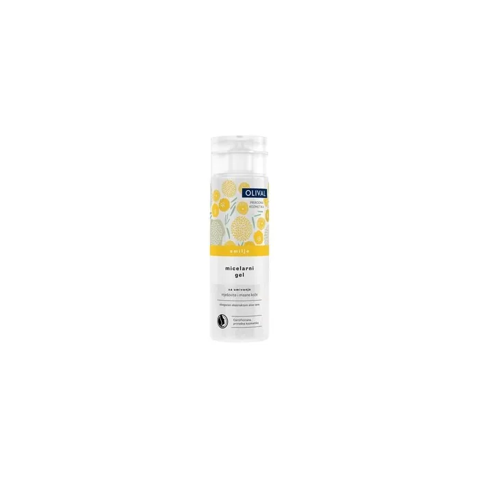 Olival Immortelle Oil Micellar Gel Cleanser for Gentle Facial Cleansing 200ml