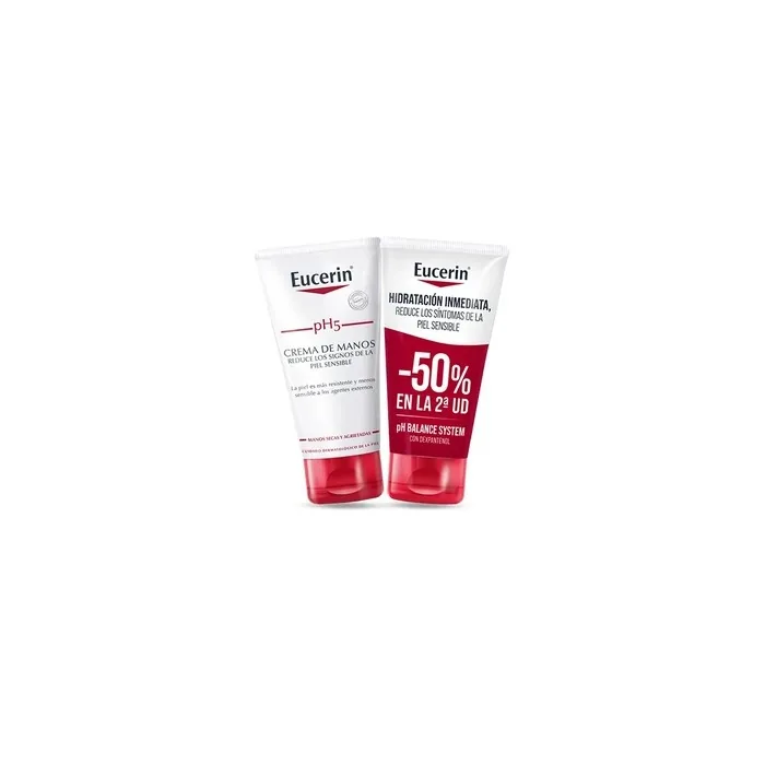 Eucerin Ph5 Hand Cream 2x75ml