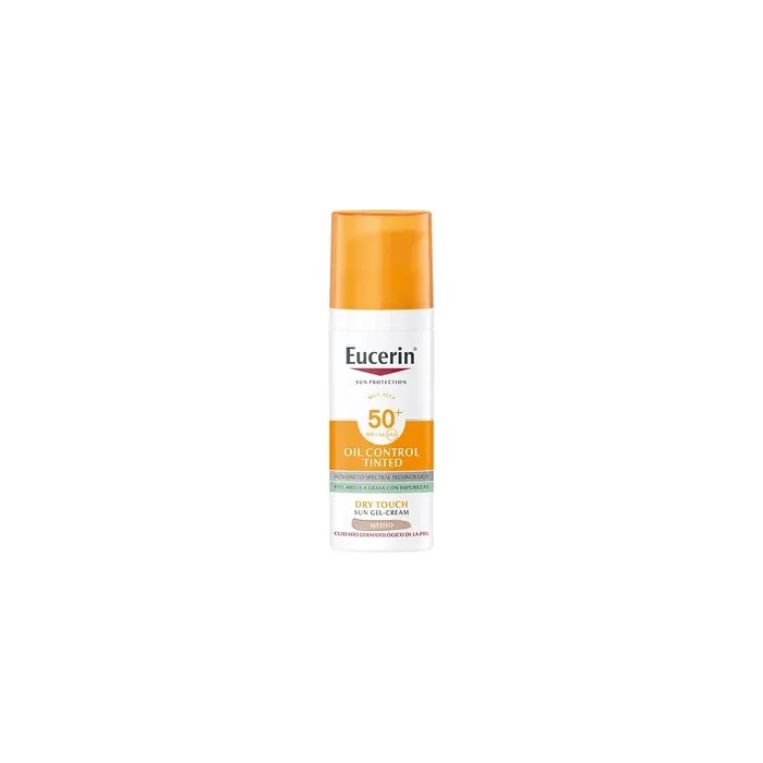 Eucerin Gel Cream Oil Control Colour Medium Spf 50 50ml