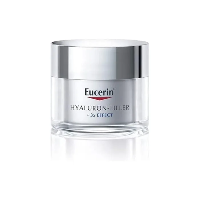 Eucerin Hyaluron-Filler+ 3x Effect Day Cream SPF 15 for Dry Skin 50ml - Pack of 3