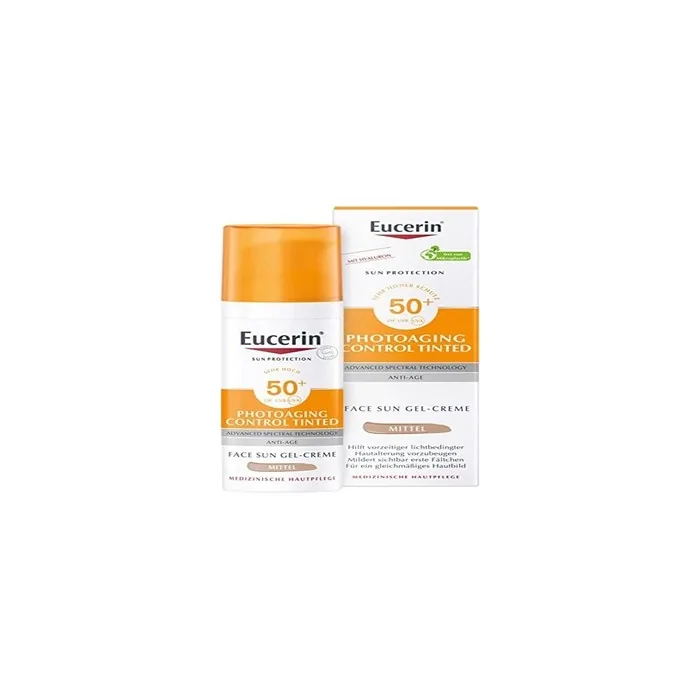 Eucerin Sun Photoaging Control Tinted Gel Cream SPF50+ Medium 50ml