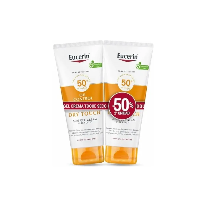 Sensitive Protect Toque Seco Gel Cream SPF 50+ - Pack of 2