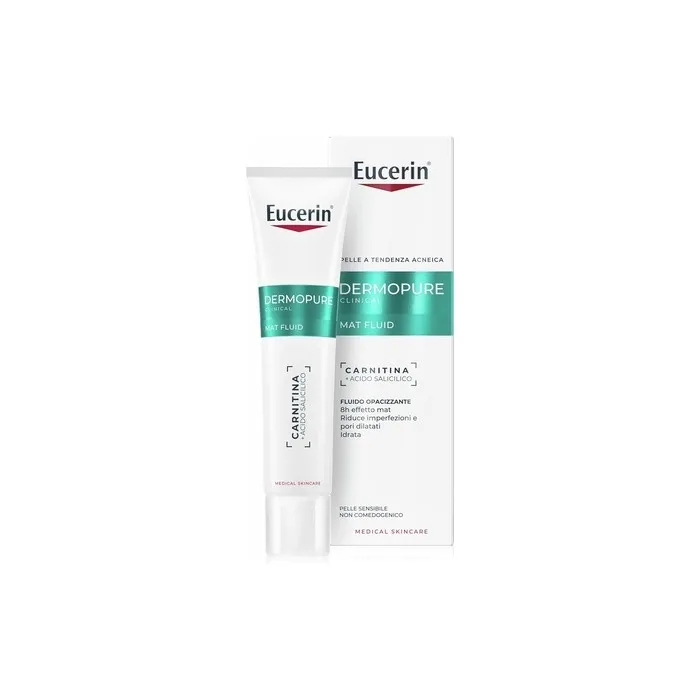 Eucerin Dermopure Clinical Mattifying Fluid 40ml Mattifying Face Cream