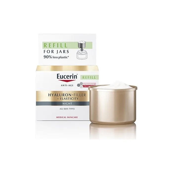 Eucerin Elasticity+ Filler Night Cream Refill Anti-Wrinkle 50ml