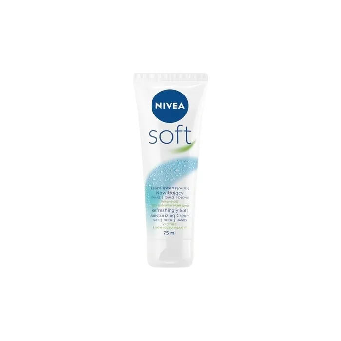 Nivea Soft Moisturizing Cream For Face, Body, And Hands 75ml