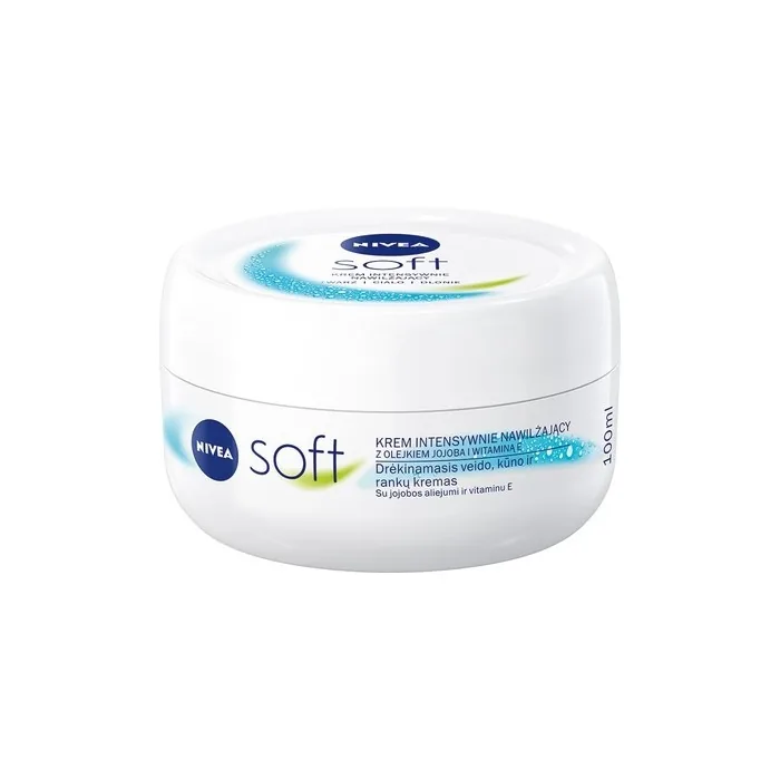 Nivea Soft Moisturizing Cream 100ml Hydrating Cream