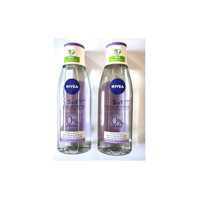 Nivea Micellair Water for Sensitive Skin 200ml - Anti-Residue Formula