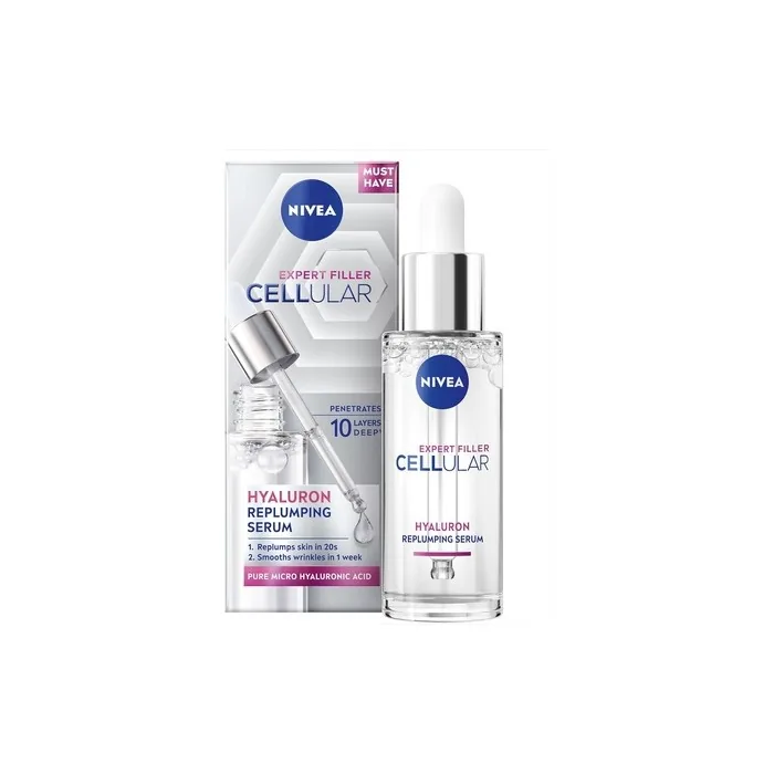 Nivea Cellular Expert Filler Hyaluronic Acid Replumping Serum 30ml - Anti-Aging