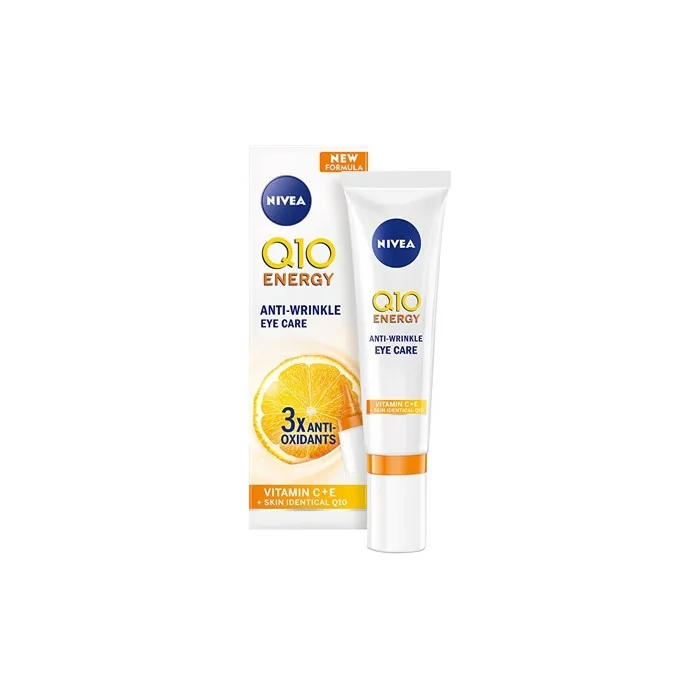 Nivea Q10 Energy Fresh Look Eye Care Energizing Antiwrinkle Eye Cream 15 Ml