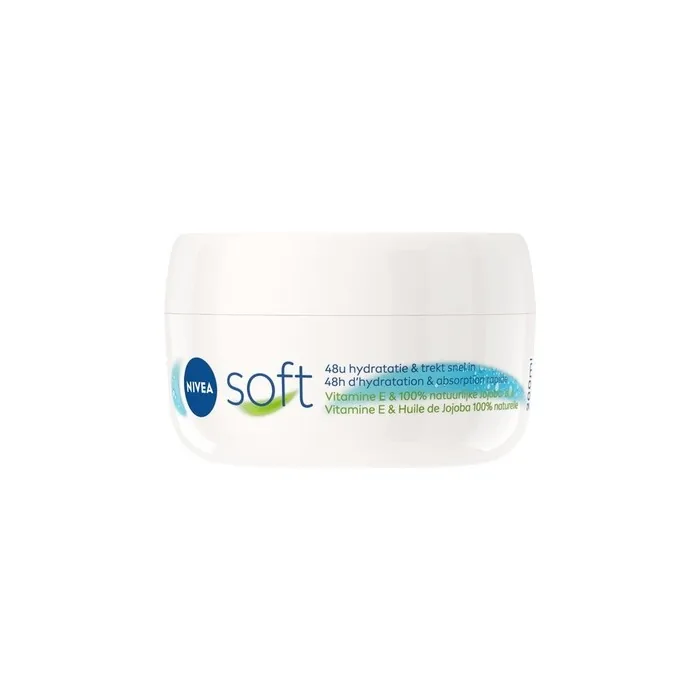 Nivea Soft Cream Plastic Pot