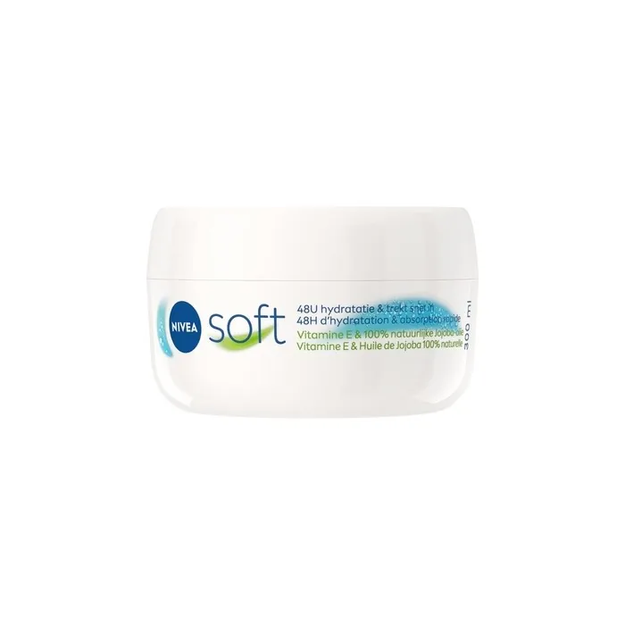 Nivea Soft Cream Plastic Pot