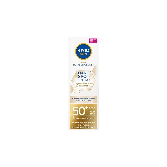 Nivea Sun Spot Control Luminous 630 Refreshing Sunscreen Fluid For Face Spf50+ 40ml