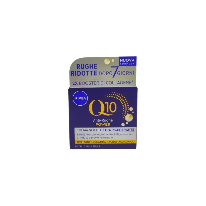 Nivea Q10 Antiwrinkle Power Night Cream Extra Regenerating 50 Ml