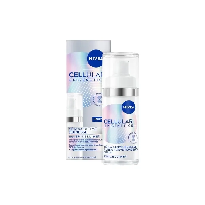 Nivea Ultimate Youth Face Serum with Epigenetics Age Clock Technology
