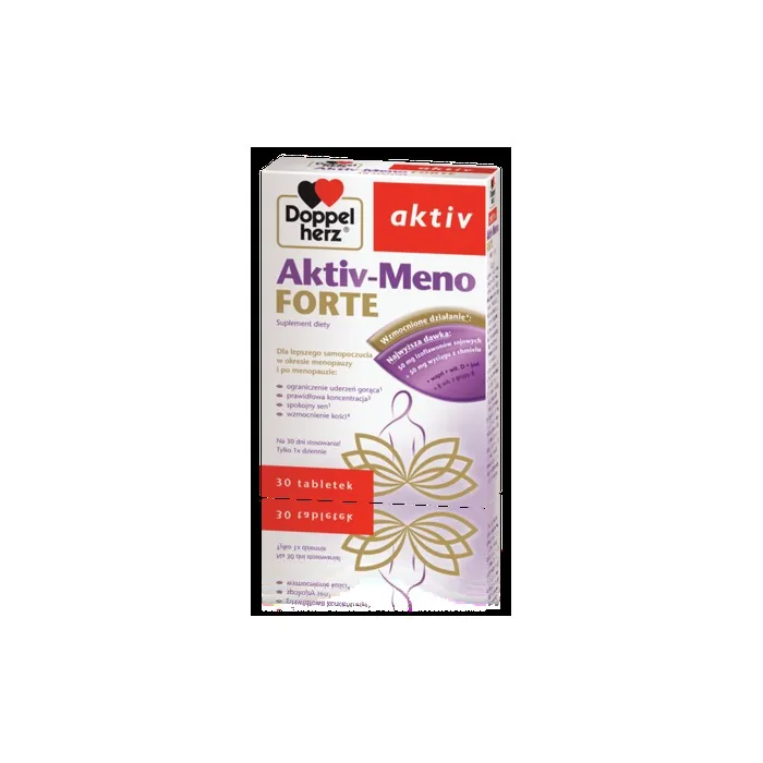 Doppelherz Aktiv Meno Forte 30 Tablets for Menopause in Women
