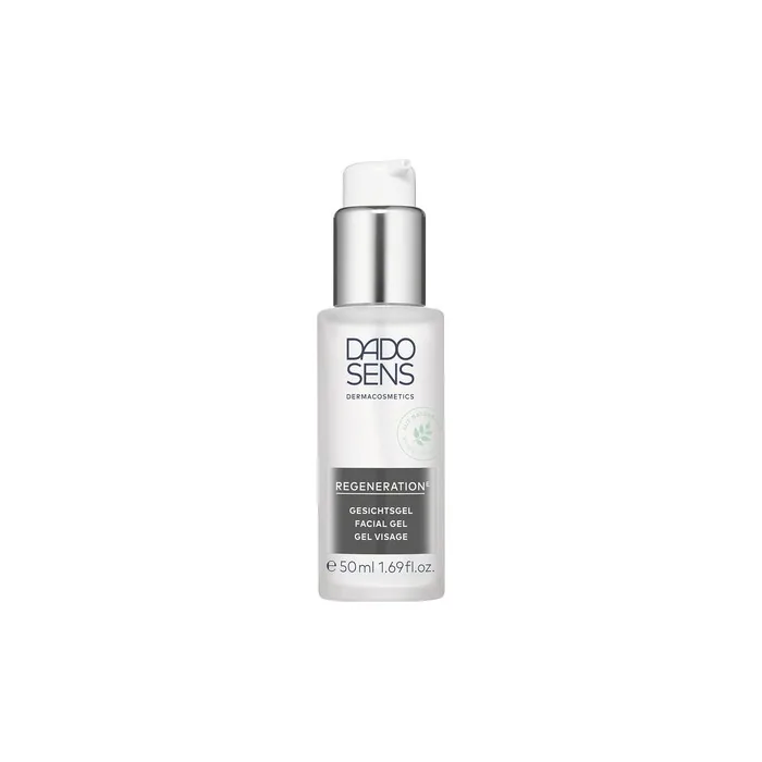 Dado Sens Regeneration E Face Gel 50ml - Intensive Moisturizer for Soothing and Strengthening Skin - Also Therapy-Companion for Neurodermatitis and Psoriasis