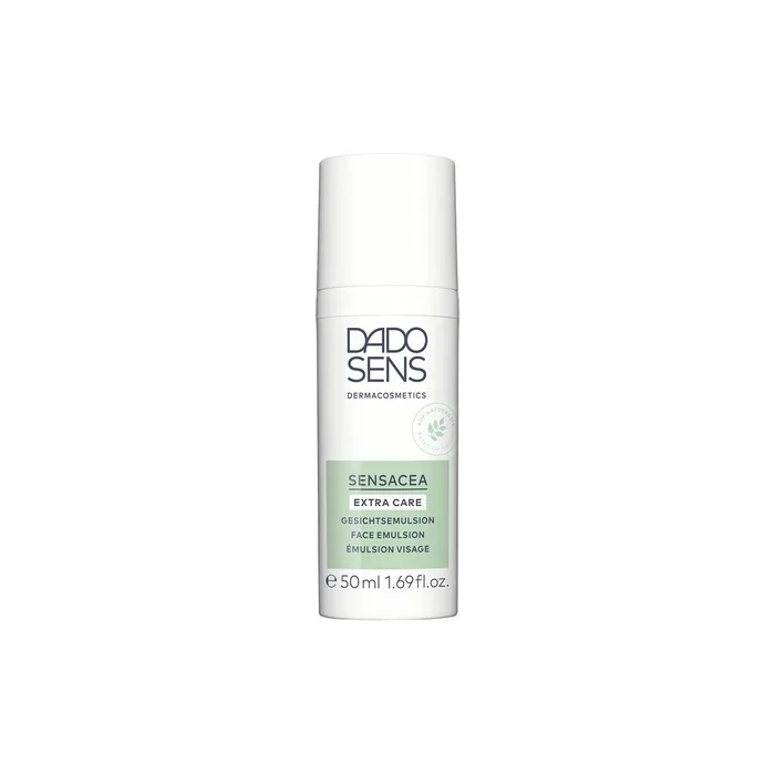 DADO SENS SENSACEA Extra Care Face Emulsion 50ml - Soothes and Moisturizes Hypersensitive Facial Skin with Tendency to Couperose and Early Signs of Rosacea