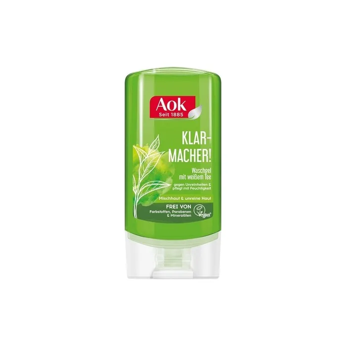Aok Cleansing Regulating Wash Gel with White Tea 150ml