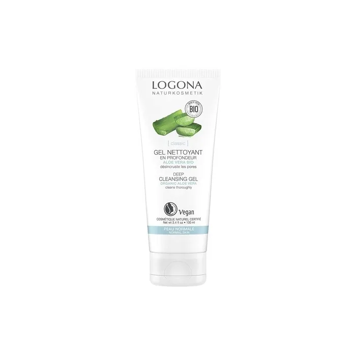 Logona Classic Deep Cleansing Gel with Organic Aloe Vera