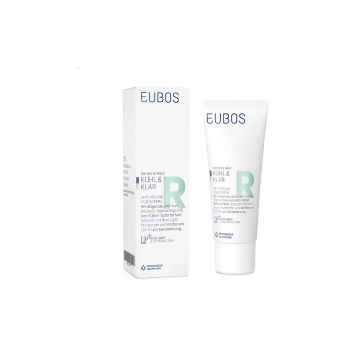 Eubos Cool Calm Redness Relieving Day Cream With Spf20 40ml