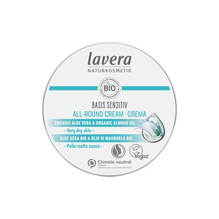 Lavera Basis Sensitiv Allround Cream For Dry Skin 150ml
