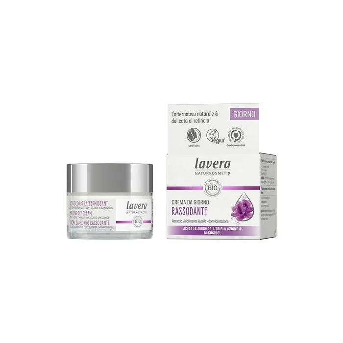 Lavera Firming Day Cream with Triple-Effect Hyaluronic Acid and Bakuchiol Anti-Age Organic Skin Care 50ml