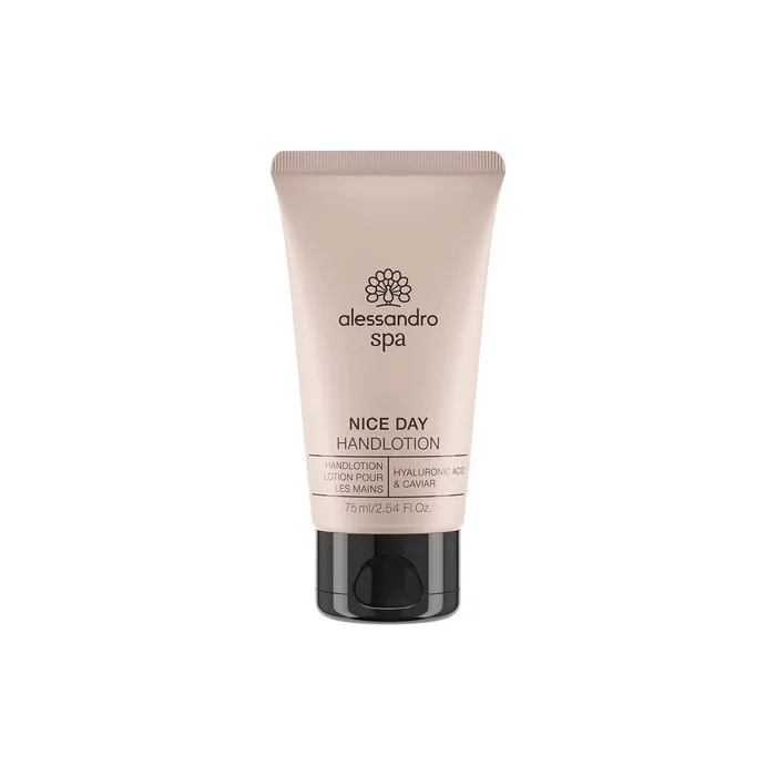 Alessandro Spa Nice Day Hand Cream Light Hand Lotion With Hyalauric Acid And