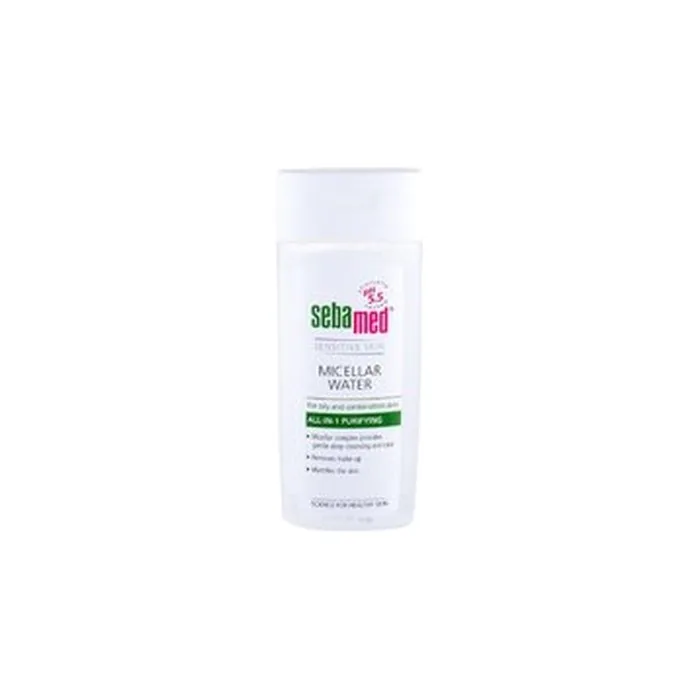 Sebamed Sensitive Skin Micellar Water Oily Skin 200 Ml For Cleansing And Care Of Oily And Combination Skin