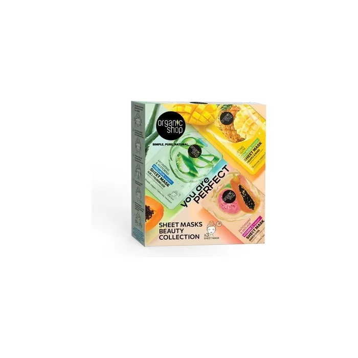 Organic Shop Gvpd Organic Shop Sheet Masks Beauty Collection