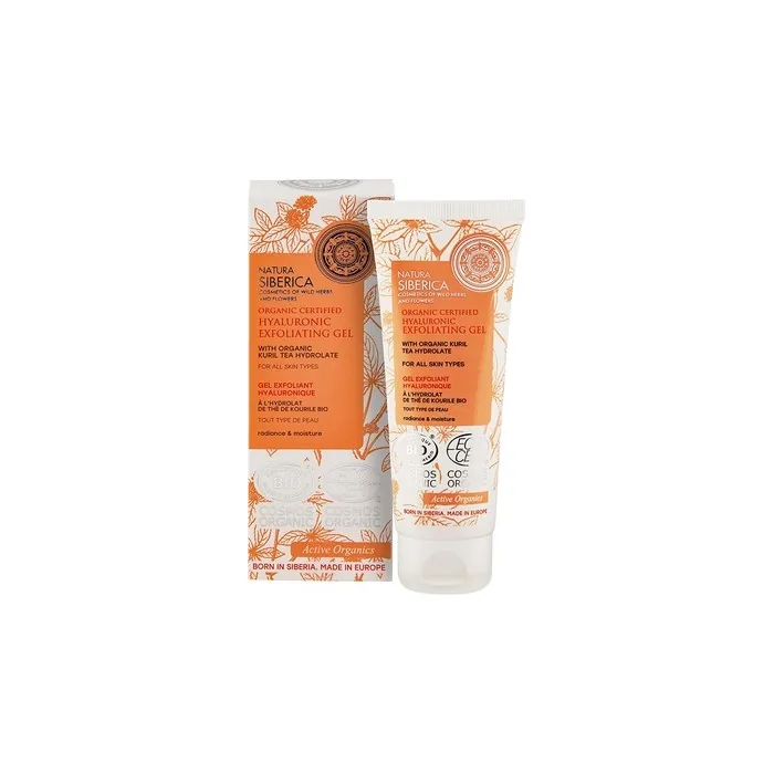 Natura Siberica Bio-Certified Hyaluronic Peeling Gel for All Skin Types 75ml