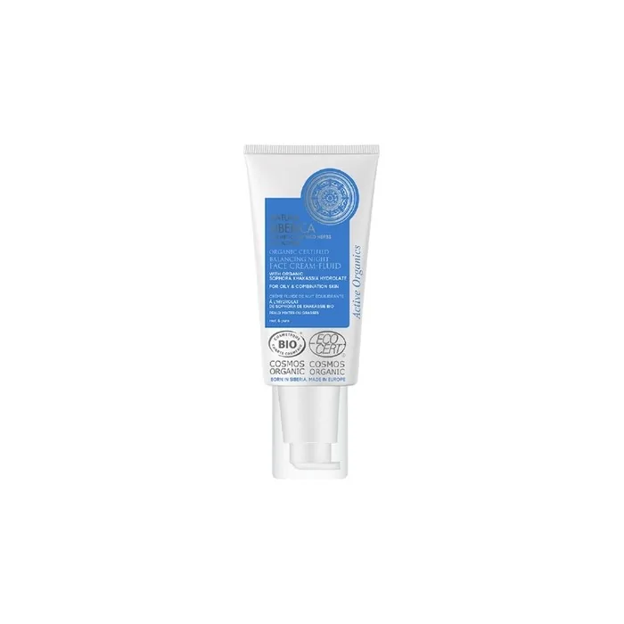 Natura Siberica Balancing Night Face Cream Fluid 50ml