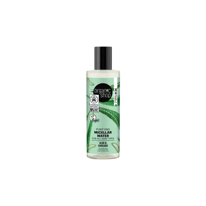 Organic Shop Aloe Micellar Purifying Water For All Skin Types 150ml