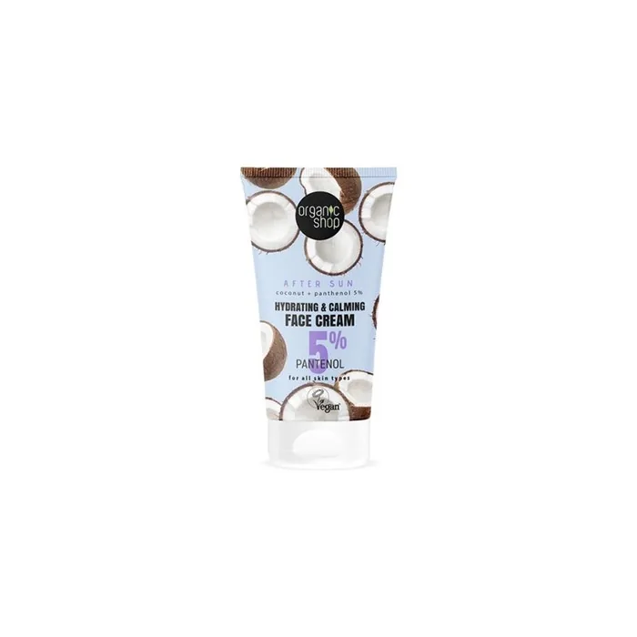 Organic Shop Coconut Facial Cream 5 Panthenol 50ml