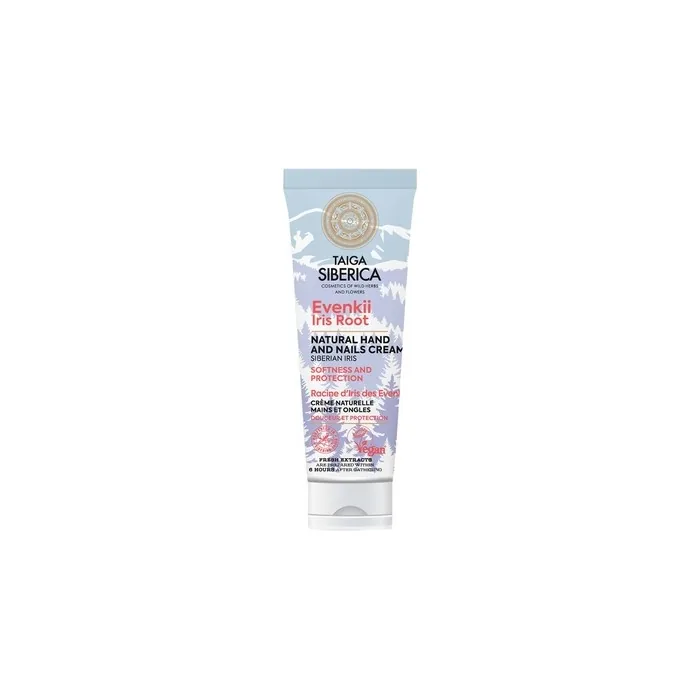 Siberica Professional Taiga Natural Hand Cream Softness And Protection Evenki Iris Root 75ml