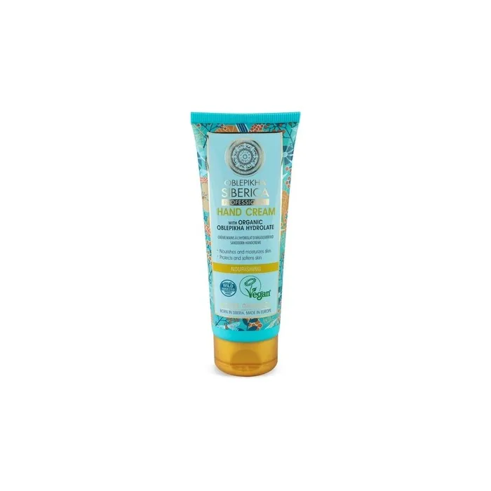 Oblepikha Professional Nourishing Hand Cream Based On Sea Buckthorn Hydrolate 75ml