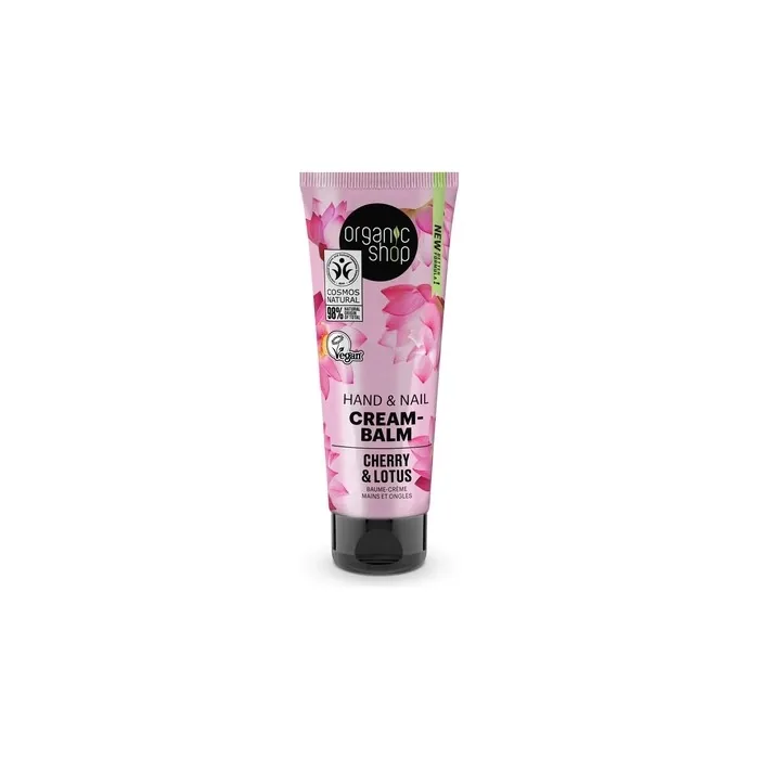 Organic Shop Cherry & Lotus Nail Balm Creambalm 75ml