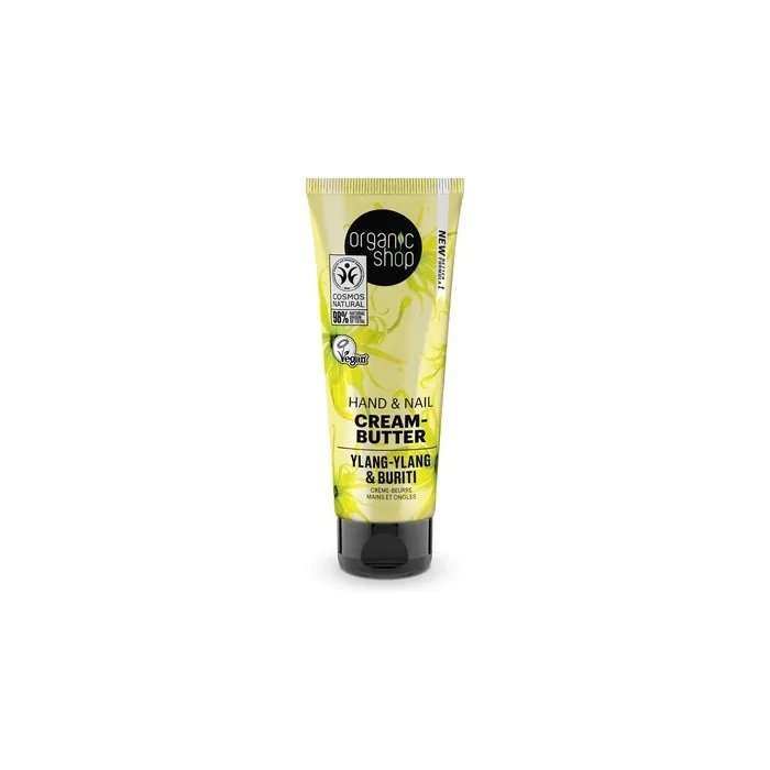 Organic Shop Ylangylang Hand And Nail Cream Butter 75ml