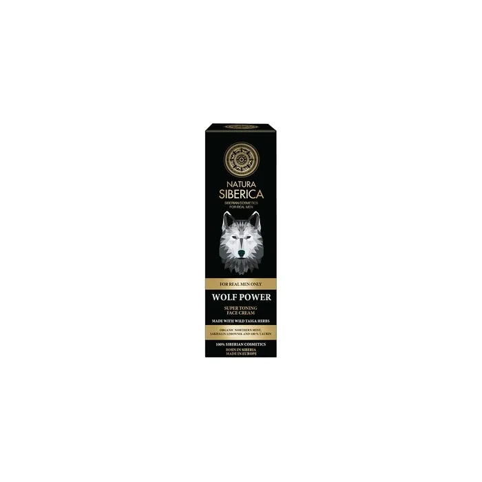Siberica Professional Men Wolf Power Super Toning Face Cream - 50ml