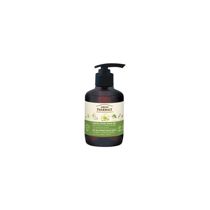 Elfa Pharm Green Pharmacy Gentle Face Wash Gel For Mixed And Oily Skin Green Tea 270 Ml